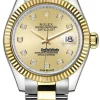 Cool Replica Rolex Datejust 278273 Caliber 2236 Automatic Movement 31x37mm Gold/steel Case Womens Watch