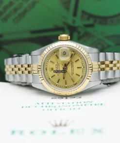 Top Fakes Rolex Lady-datejust 69173 Caliber 2135 Automatic Movement 26mm Steel Case Womens Watch