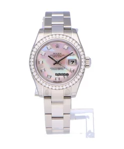 Beautiful Fake Rolex Lady-datejust 179384-0020 Automatic Movement 26mm Steel Case Womens Watch