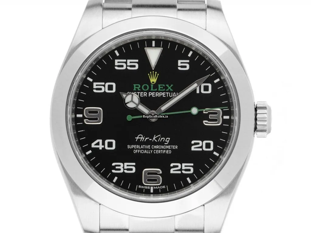 Awesome Fake Rolex Air King 116900 Caliber 3131 Automatic Movement 40mm Steel Case Mens/unisex Watch