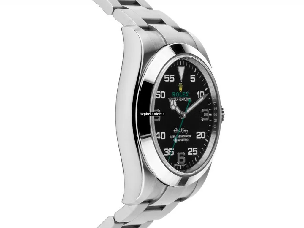 Awesome Fake Rolex Air King 116900 Caliber 3131 Automatic Movement 40mm Steel Case Mens/unisex Watch - Image 3
