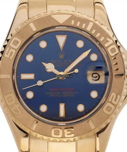 Terrific Fake Rolex Yacht-master 68628 Caliber 2135 Automatic Movement 35mm Yellow Gold Case Mens/unisex Watch