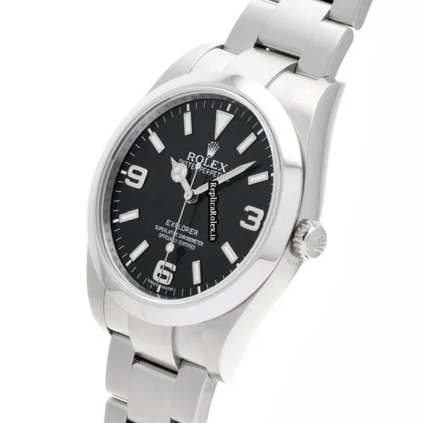 Ideal Fake Rolex Explorer 214270 Caliber 3132 Automatic Movement 39mm Steel Case Watch - Image 2