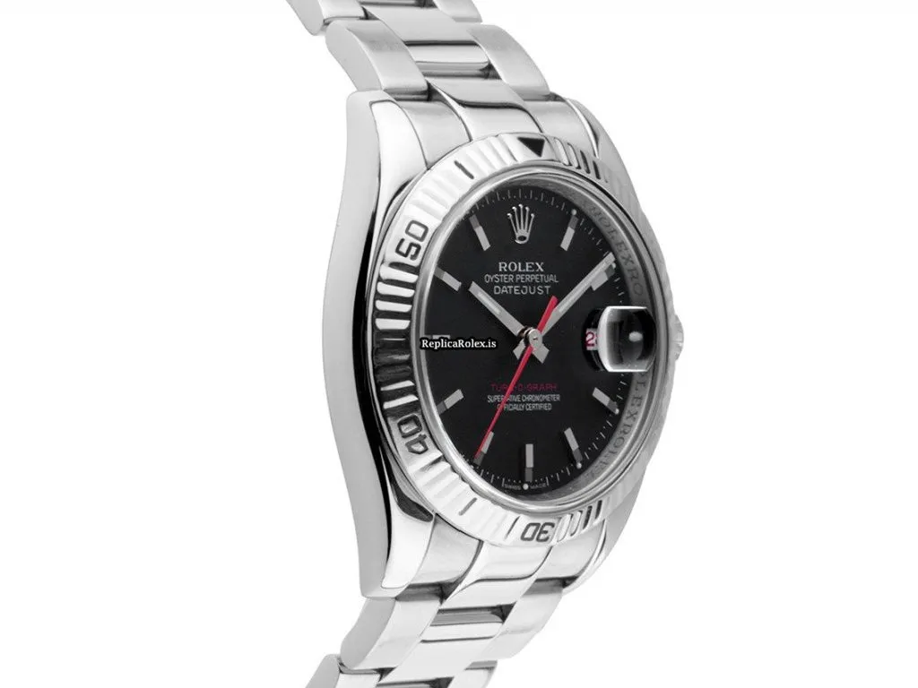 Wonderful Replica Rolex Datejust Turn-o-graph 116264 Caliber 3135 Automatic Movement 36mm Gold/steel Case Mens/unisex Watch - Image 3