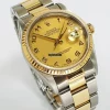 Defect Fake Rolex Datejust 16233 Caliber 3135 Automatic Movement 36mm Gold/steel Case Mens/unisex Watch