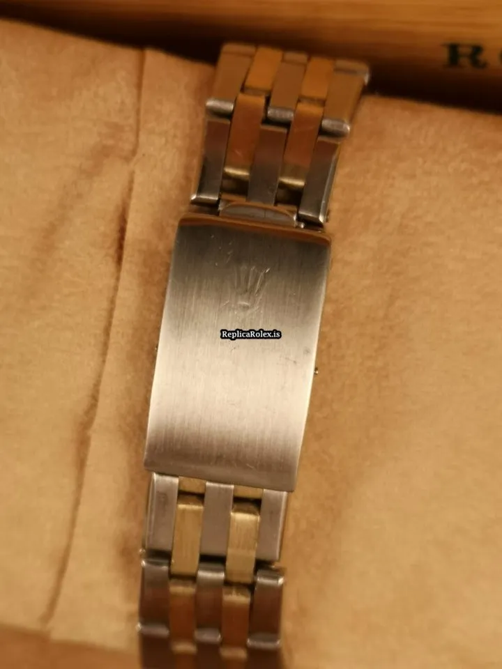 Affordable Replica Rolex Datejust Oysterquartz 17013 Caliber 5035 Quartz Movement 36x42mm Gold/steel Case Mens/unisex Watch - Image 9