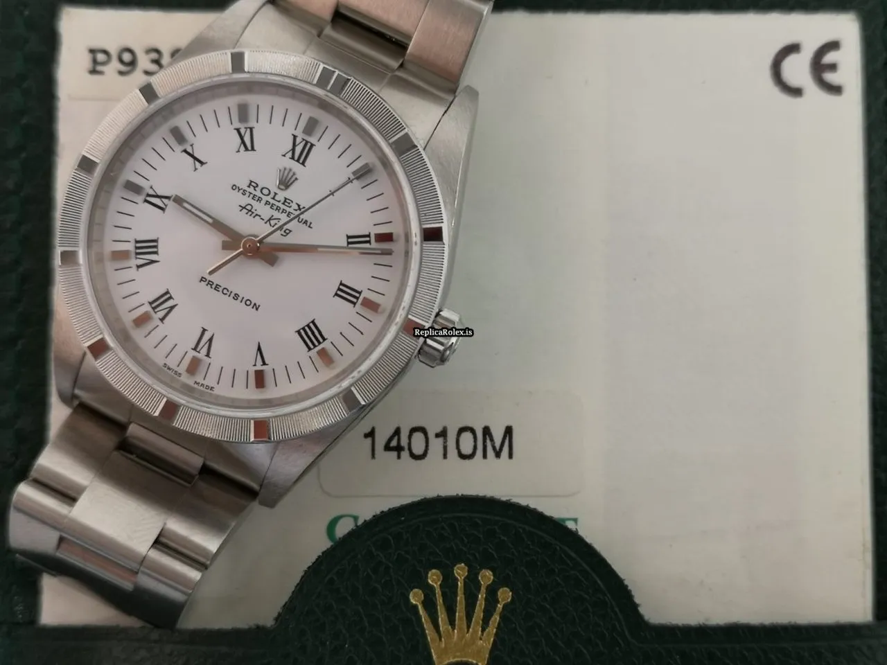 Incredible Replica Rolex Air King Precision 14010m Caliber 3130 Automatic Movement 34x42mm Steel Case Mens/unisex Watch