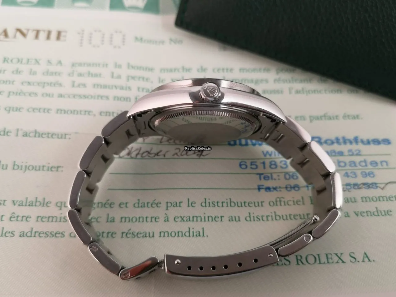 Incredible Replica Rolex Air King Precision 14010m Caliber 3130 Automatic Movement 34x42mm Steel Case Mens/unisex Watch - Image 7