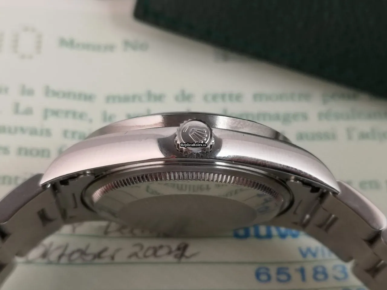 Incredible Replica Rolex Air King Precision 14010m Caliber 3130 Automatic Movement 34x42mm Steel Case Mens/unisex Watch - Image 8