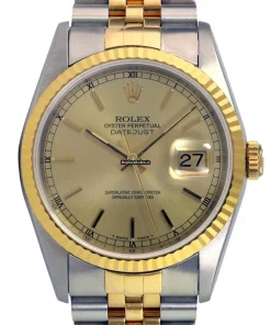 Special Fake Rolex Datejust 16233 Caliber 3135 Automatic Movement 36mm Gold/steel Case Mens/unisex Watch