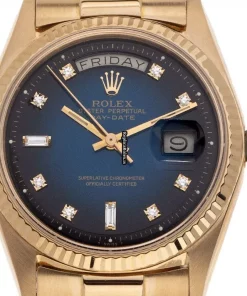 Fabulous Replica Rolex Day-date 36 1803 Caliber 1556 Automatic Movement 36mm Yellow Gold Case Mens/unisex Watch
