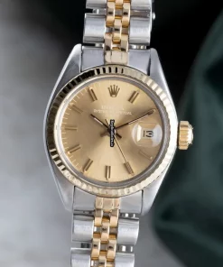 High Quality Replica Rolex Lady-datejust 6917 Caliber 2030 Automatic Movement 26mm Gold/steel Case Womens Watch