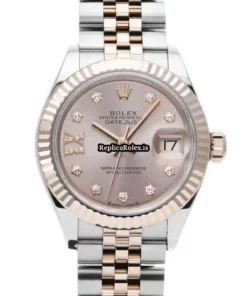Defect Fake Rolex Lady-datejust 279171g Caliber 2236 Automatic Movement 28mm Steel Case Womens Watch
