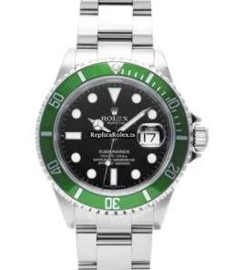 Excellent Fake Rolex Submariner Date 16610lv Caliber 3135 Automatic Movement 40mm Steel Case Watch