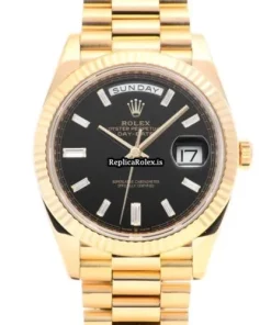 High-end Replica Rolex Day-date 40 228238a Caliber 3255 Automatic Movement 40mm Yellow Gold Case Watch
