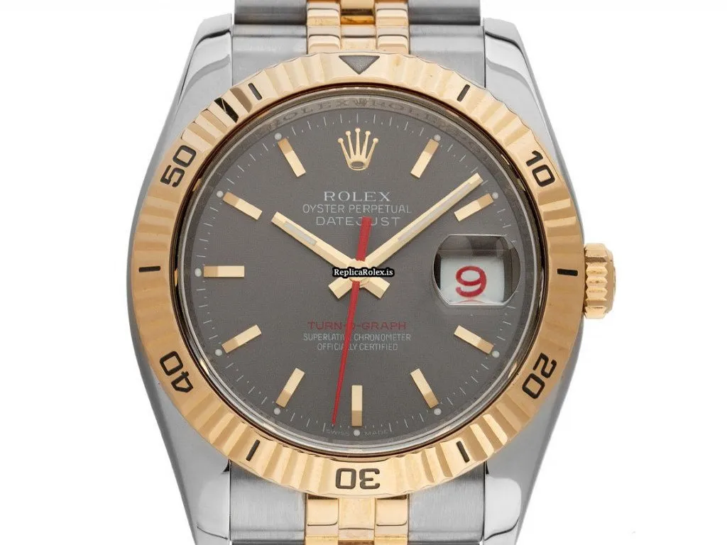 Fabulous Replicas Rolex Datejust Turn-o-graph 116263 Caliber 3135 Automatic Movement 36mm Steel Case Mens/unisex Watch