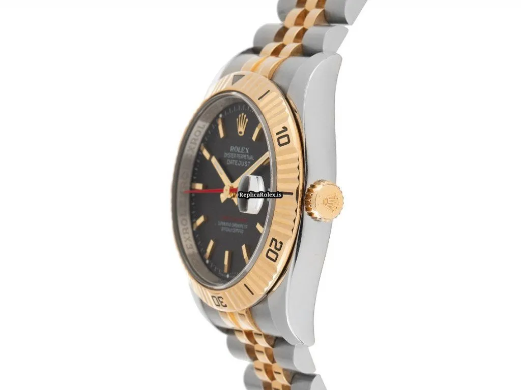 Fabulous Replicas Rolex Datejust Turn-o-graph 116263 Caliber 3135 Automatic Movement 36mm Steel Case Mens/unisex Watch - Image 2