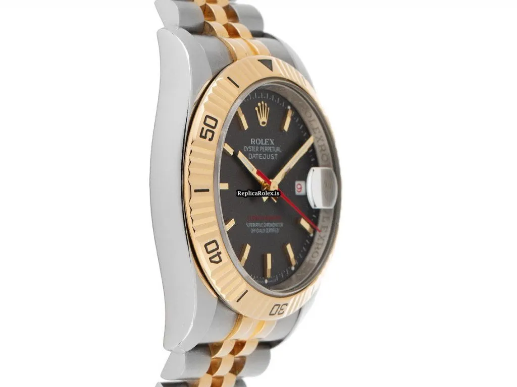 Fabulous Replicas Rolex Datejust Turn-o-graph 116263 Caliber 3135 Automatic Movement 36mm Steel Case Mens/unisex Watch - Image 3