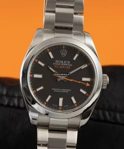 Nice Replica Rolex Milgauss 116400 Caliber 3131 Automatic Movement 40mm Steel Case Mens/unisex Watch