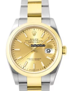 Affordable Replica Rolex Datejust 126203 Automatic Movement 36mm Gold/steel Case Mens/unisex Watch