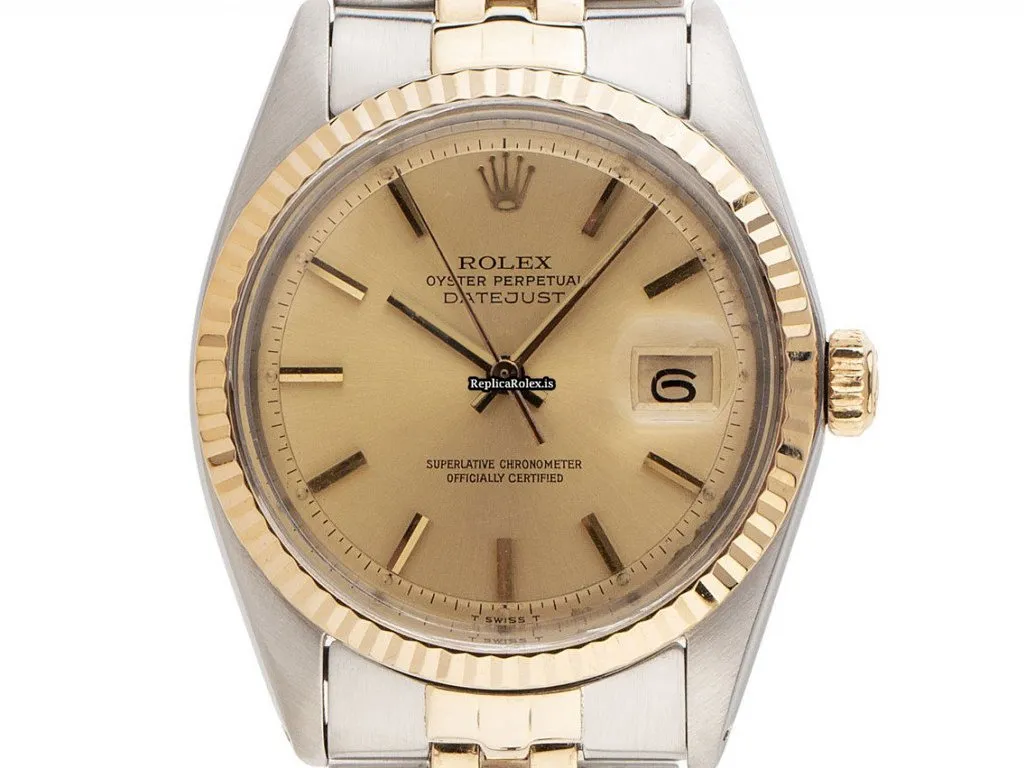 1:1 Replica Rolex Datejust 1601 Caliber 1570 Automatic Movement 36mm Steel Case Mens/unisex Watch