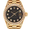 Appealing Copies Rolex Lady-datejust 69138 Caliber 2135 Automatic Movement 26mm Yellow Gold Case Mens/unisex Watch
