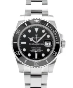 Swiss Replica Rolex Submariner Date 116610ln Caliber 3135 Automatic Movement 40mm Steel Case Watch