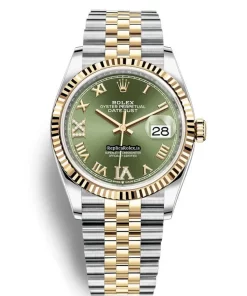 Excellent Clone Rolex Datejust 126233 Caliber 3235 Automatic Movement 36mm Gold/steel Case Mens/unisex Watch