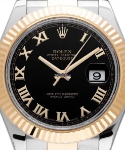 Well Made Replica Rolex Datejust II 116333 Caliber 3136 Automatic Movement 41mm Gold/steel Case Mens/unisex Watch