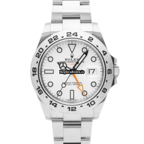 Terrific Replica Rolex Explorer II 216570 Caliber 3187 Automatic Movement 42mm Steel Case Watch