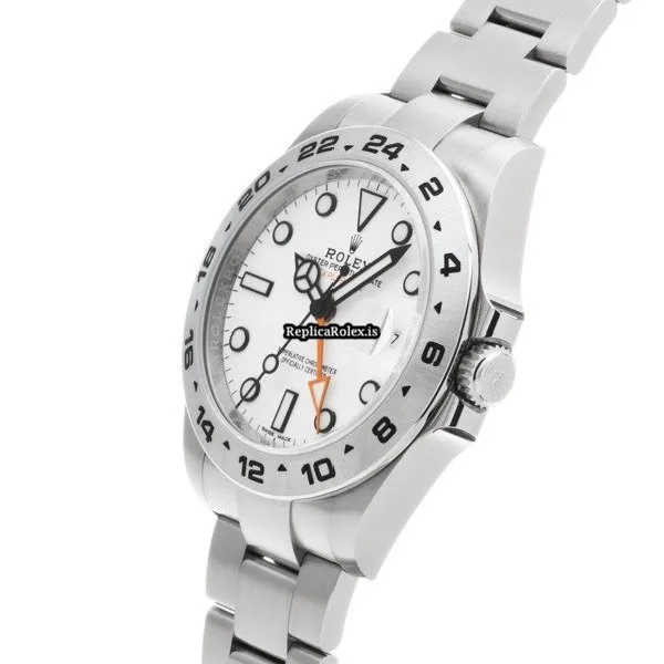 Terrific Replica Rolex Explorer II 216570 Caliber 3187 Automatic Movement 42mm Steel Case Watch - Image 2