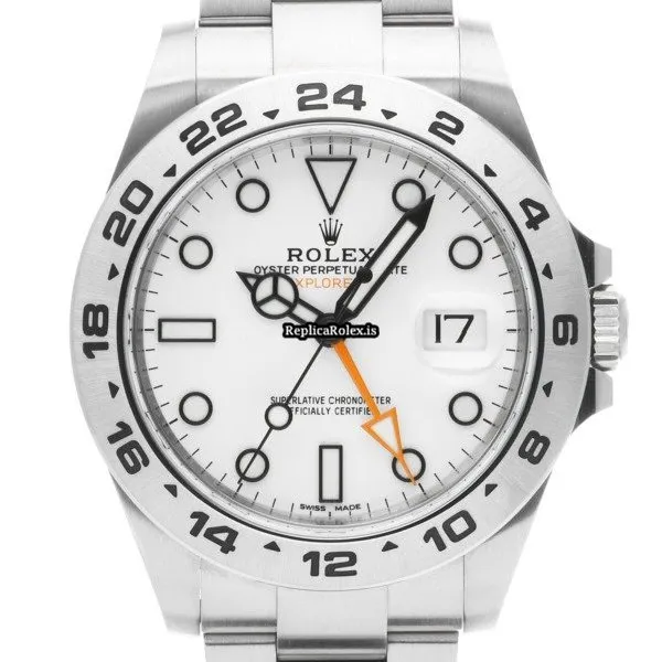 Terrific Replica Rolex Explorer II 216570 Caliber 3187 Automatic Movement 42mm Steel Case Watch - Image 6