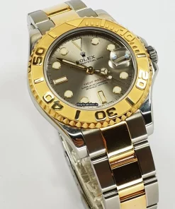 Fabulous Replica Rolex Yacht-master 168623 Caliber 2235 Automatic Movement 35mm Gold/steel Case Mens/unisex Watch