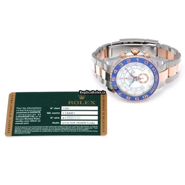Great Replica Rolex Yacht-master II 116681 Automatic Movement 44mm Steel Case Watch - Image 5