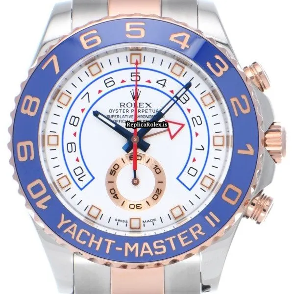 Great Replica Rolex Yacht-master II 116681 Automatic Movement 44mm Steel Case Watch - Image 6