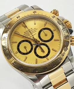 High-end Knockoff Rolex Daytona 16523 Caliber 4030 Automatic Movement 40mm Gold/steel Case Mens/unisex Watch