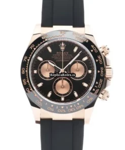 Affordable Replica Rolex Daytona 116515ln Caliber 4130 Automatic Movement 40mm Rose Gold Case Watch