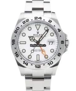 Swiss Replica Rolex Explorer II 216570 Caliber 3187 Automatic Movement 42mm Steel Case Watch