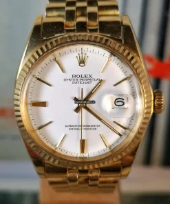 Awesome Replica Rolex Datejust 1601 Caliber 1570 Automatic Movement 36mm Yellow Gold Case Mens/unisex Watch