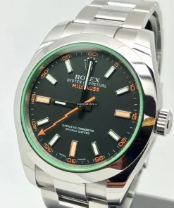 Fabulous Fake Rolex Milgauss 116400gv Caliber 3131 Automatic Movement 40mm Steel Case Mens/unisex Watch
