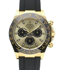 Special Replicas Rolex Daytona 116518ln Caliber 4130 Automatic Movement 40mm Yellow Gold Case Watch