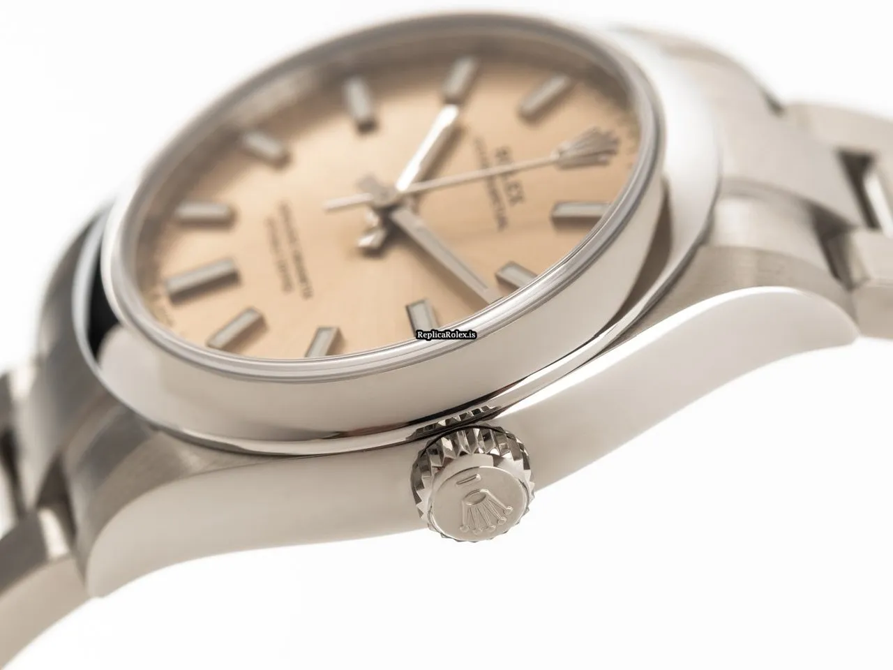 Defect Fake Rolex Oyster Perpetual 31 277200 Cosc Manual Winding Movement 31mm Steel Case Womens Watch - Image 4