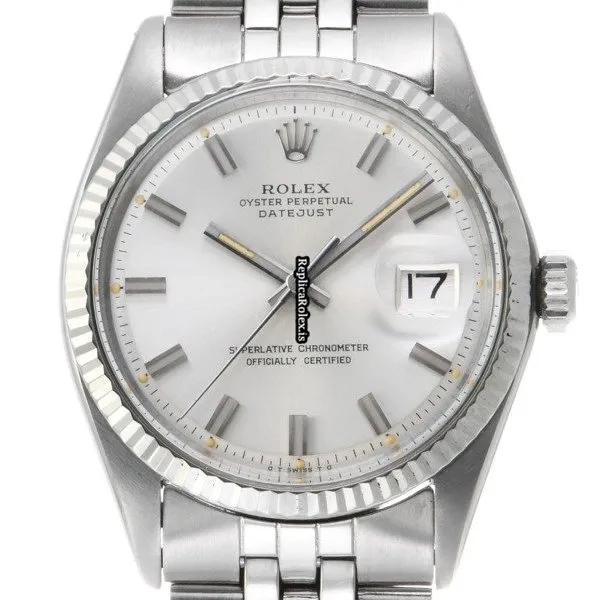 Cheap Fake Rolex Datejust 1601 Caliber 1570 Automatic Movement 36mm Steel Case Watch - Image 5