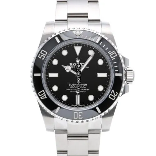 Ideal Fake Rolex Submariner 114060 Caliber 3130 Automatic Movement 40mm Steel Case Watch