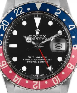 Great Replicas Rolex Gmt-master 1675 Caliber 1570 Automatic Movement 40mm Steel Case Mens/unisex Watch