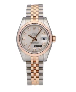 High-end Copies Rolex Lady-datejust 179171 Automatic Movement 26mm Gold/steel Case Womens Watch