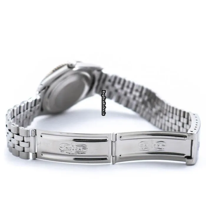 Quality Fake Rolex Datejust Turn-o-graph 1625 Automatic Movement 36mm Gold/steel Case Mens/unisex Watch - Image 6