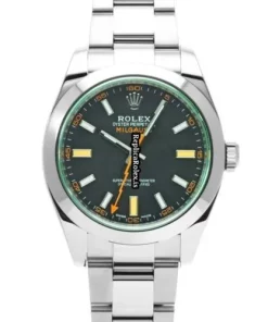 Aaa Replica Rolex Milgauss 116400gv Caliber 3131 Automatic Movement 40mm Steel Case Watch