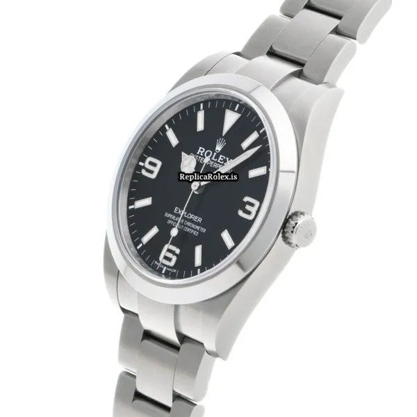 Appealing Knockoff Rolex Explorer 214270 Caliber 3132 Automatic Movement 39mm Steel Case Watch - Image 2
