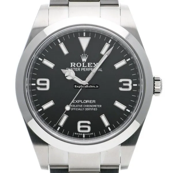 Appealing Knockoff Rolex Explorer 214270 Caliber 3132 Automatic Movement 39mm Steel Case Watch - Image 6